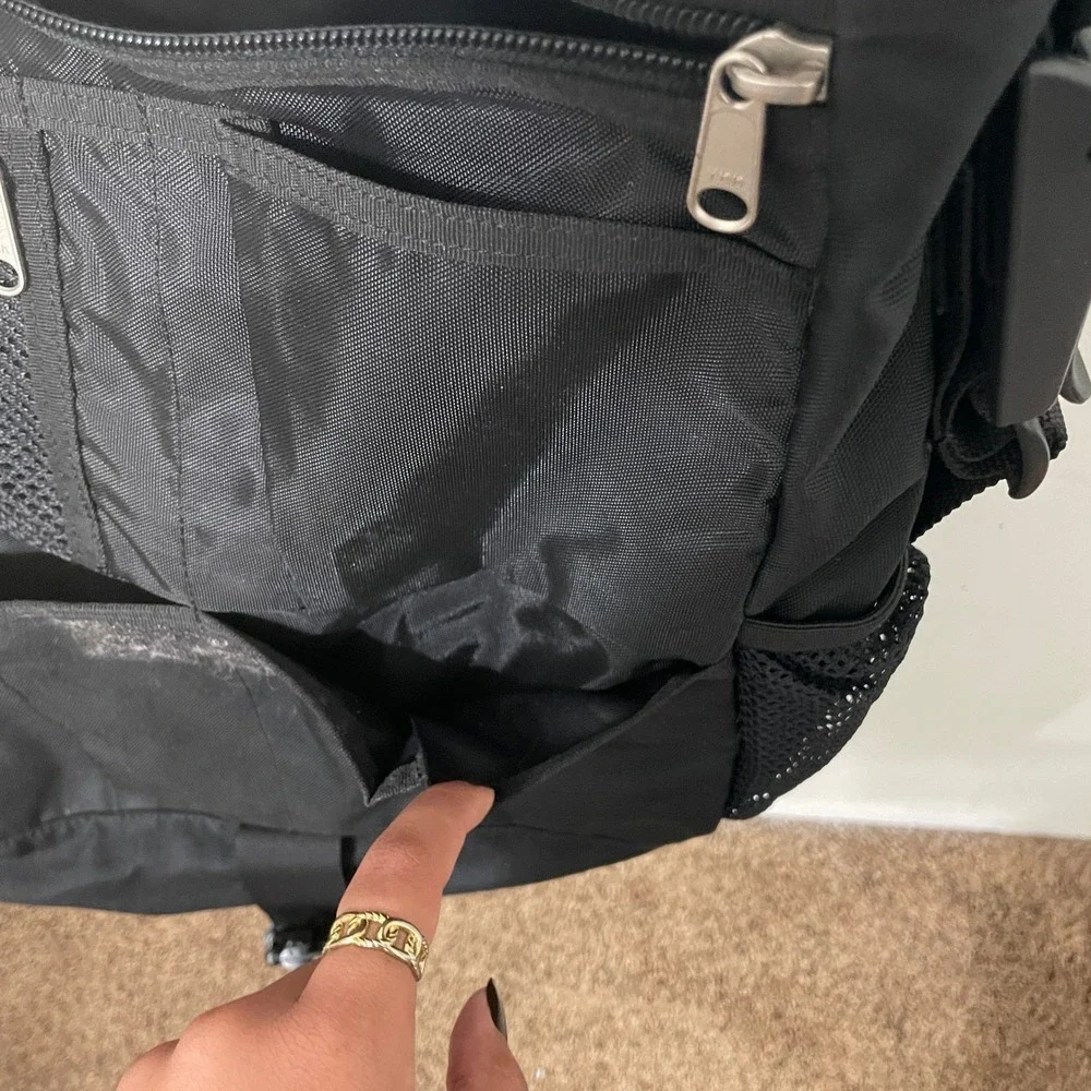 Columbia Sportswear Company Messenger Bag Black Grey Adjustable‎ Strap